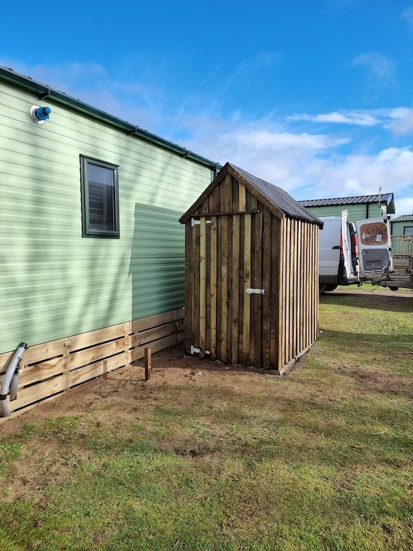 Quality garden sheds supplied and installed by J.A. Halkett & Son