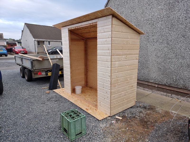 Quality garden sheds supplied and installed by J.A. Halkett & Son