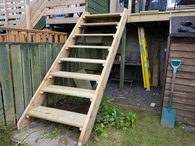 Quality Wooden Stairs Quality wooden steps by J.A. Halkett & Son