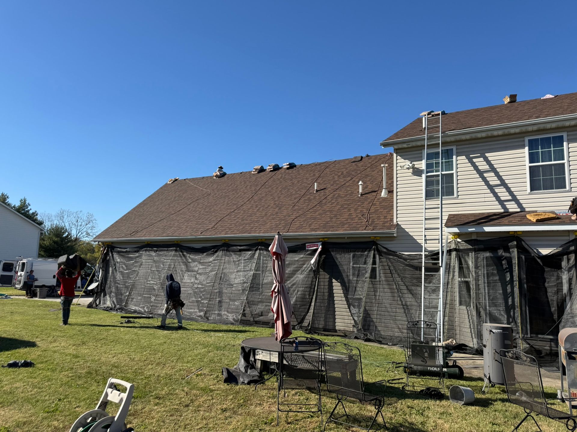Photo of roofing installed by Fast Track Contracting
