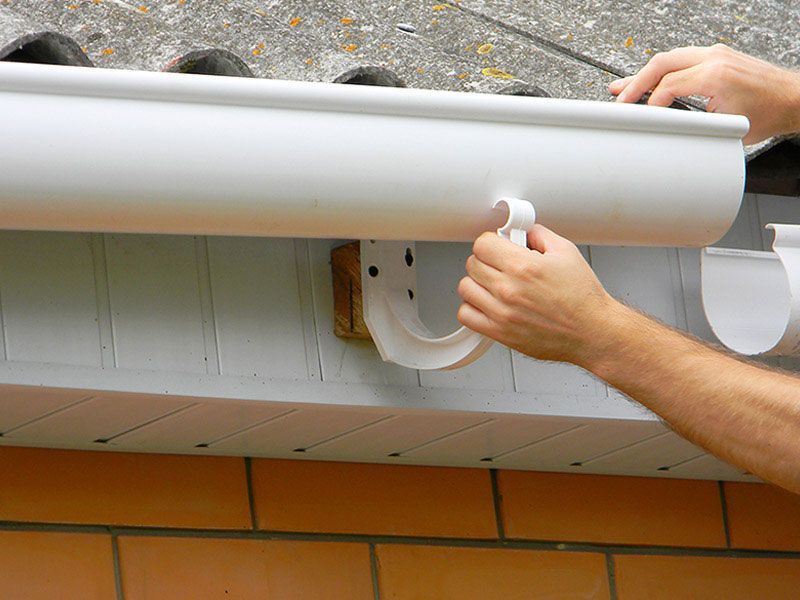 Gutter repair and replacement