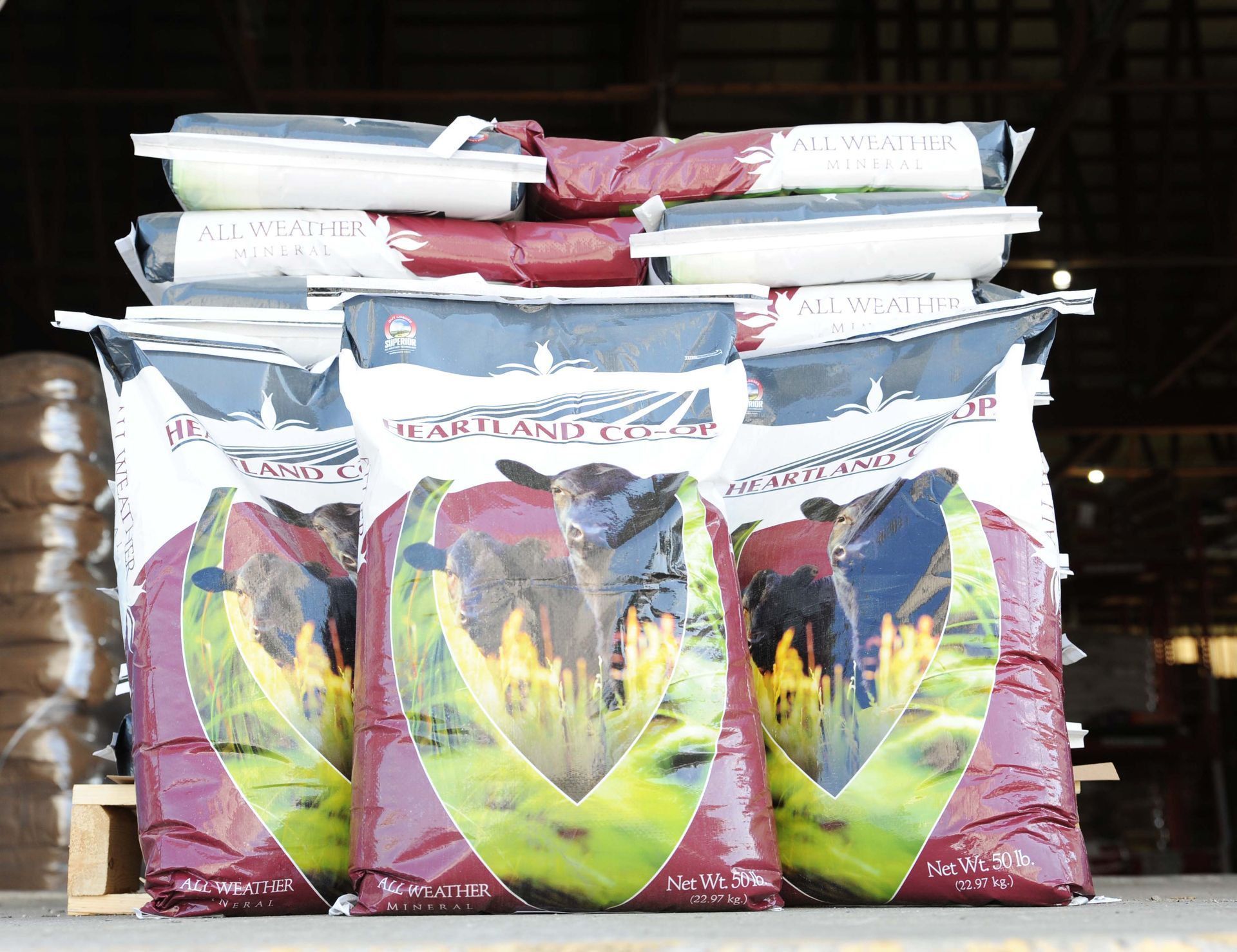 Heartland Co-op Mineral bags