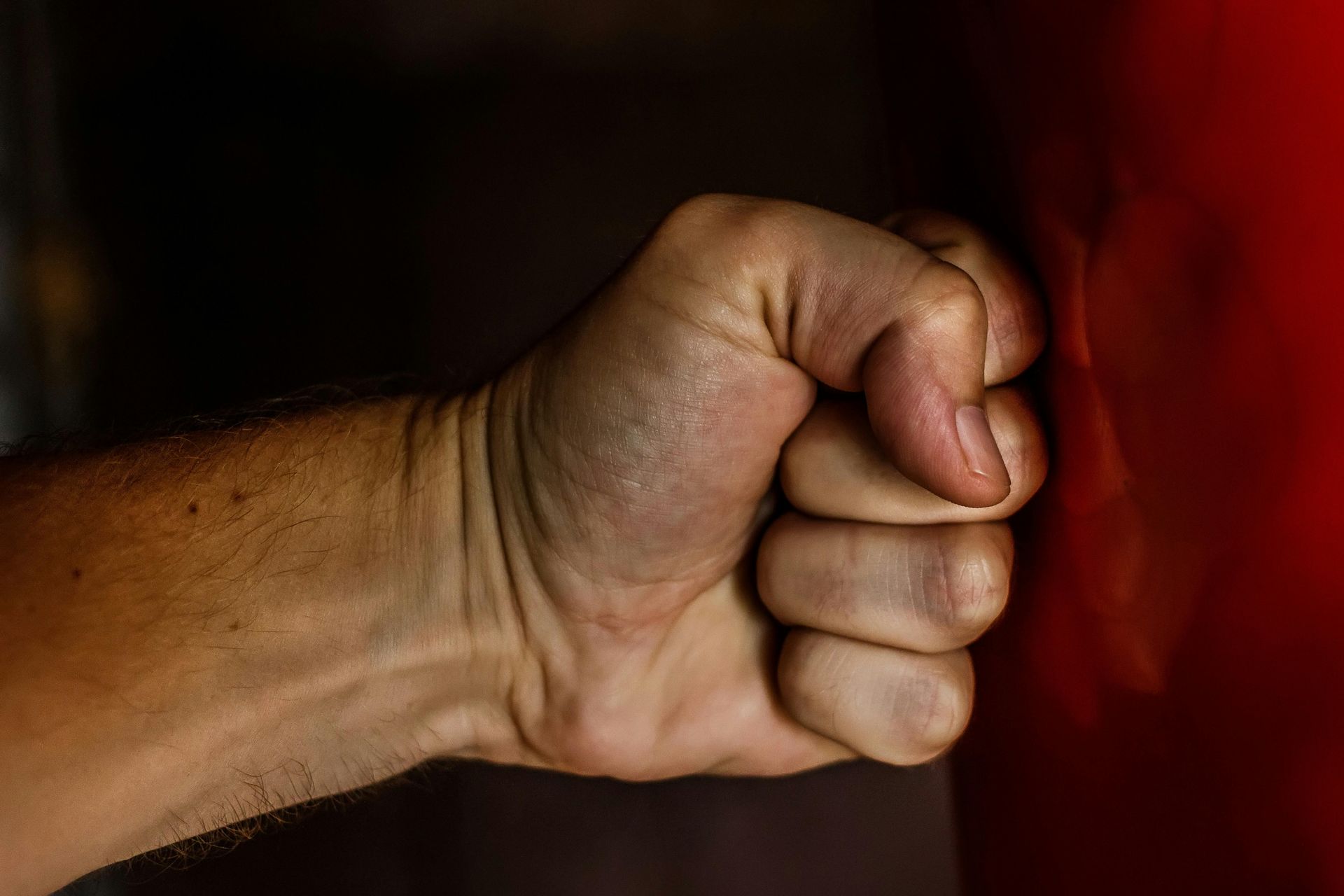 Individual practicing anger management counseling in California to regain emotional control.