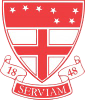 Red crest with a cross, stars,