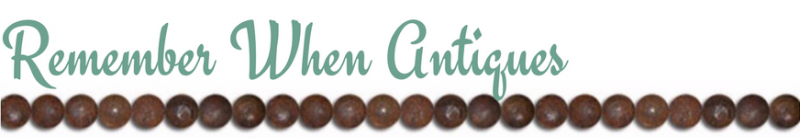 “Remember When” in green script above a row of brown buttons on a pale background