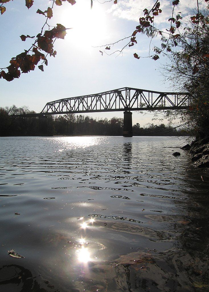 bridge over river