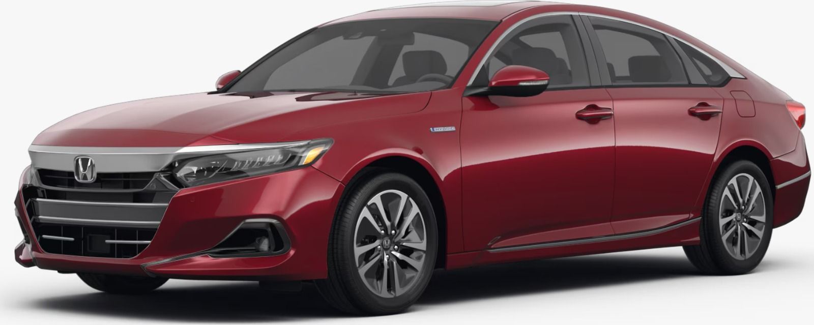 Honda Accord sedan vermelho.