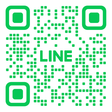 用於手機通訊的綠色LINE二維碼。