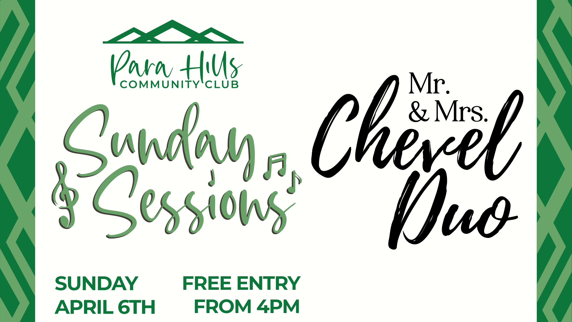 A poster for steve doolan 's sunday sessions on march 16th