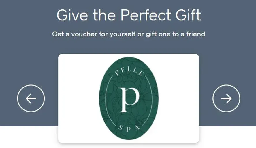 Pelle Gift Card Pelle Gift Card