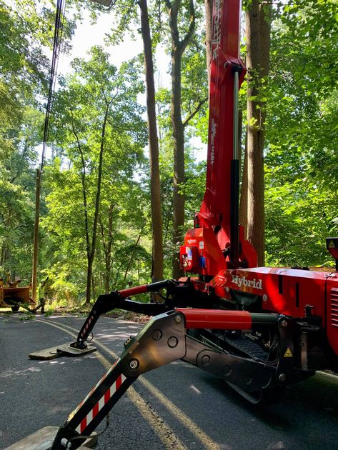 Yellow Mobile Crane — Chalfont, PA — Lift Tech Crane and Rigging Yellow Mobile Crane — Chalfont, PA — Lift Tech Crane and Rigging