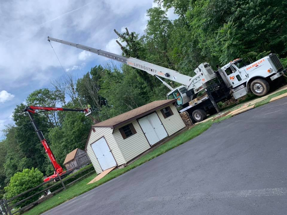 White Truck Crane — Chalfont, PA — Lift Tech Crane and Rigging