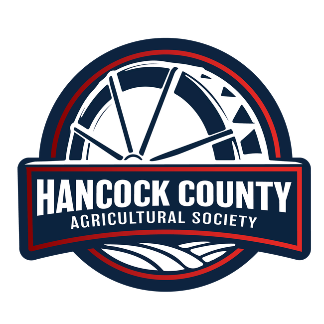 Hancock County Agriculture Society poster: