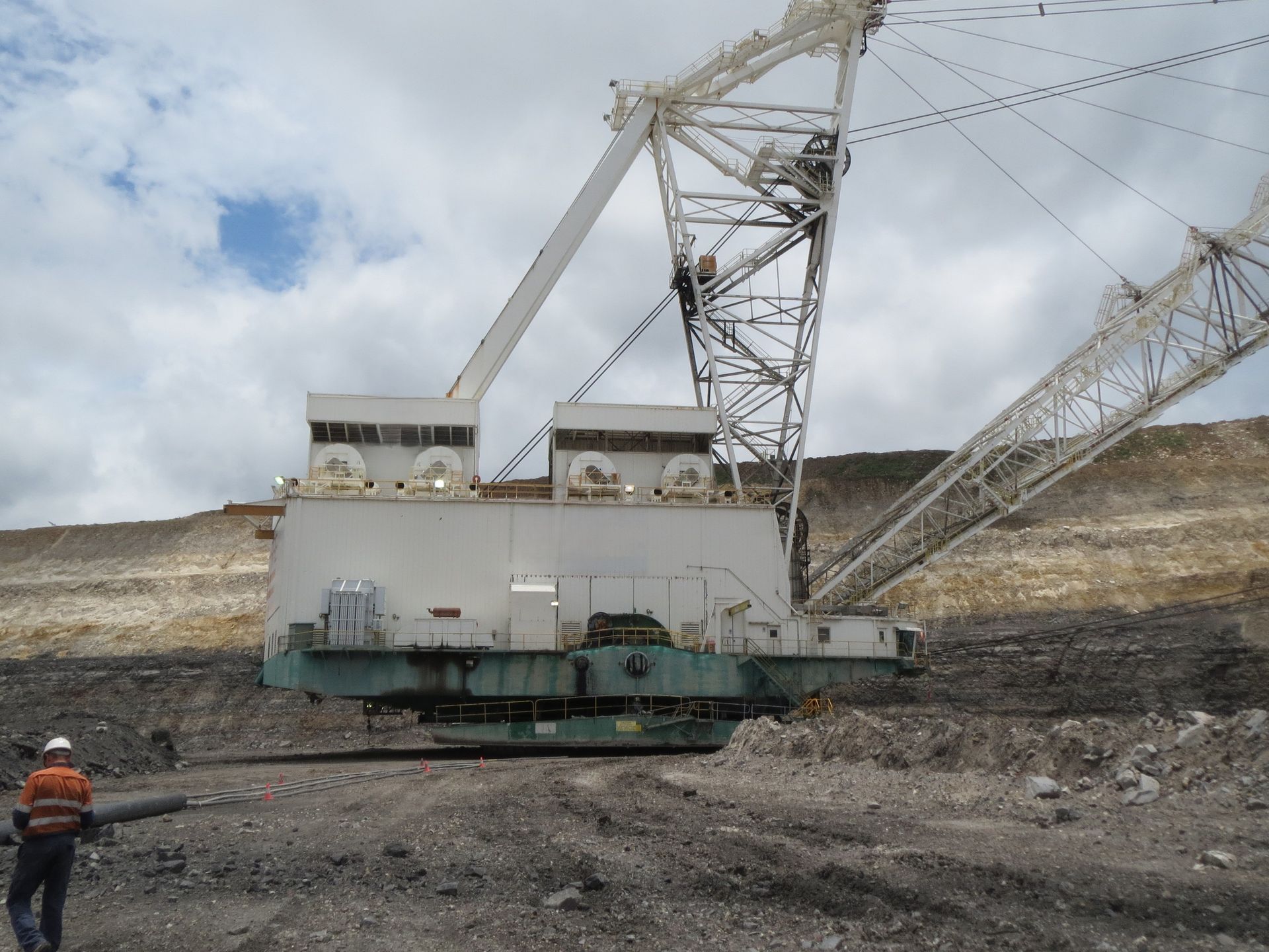 Mining Drag Line