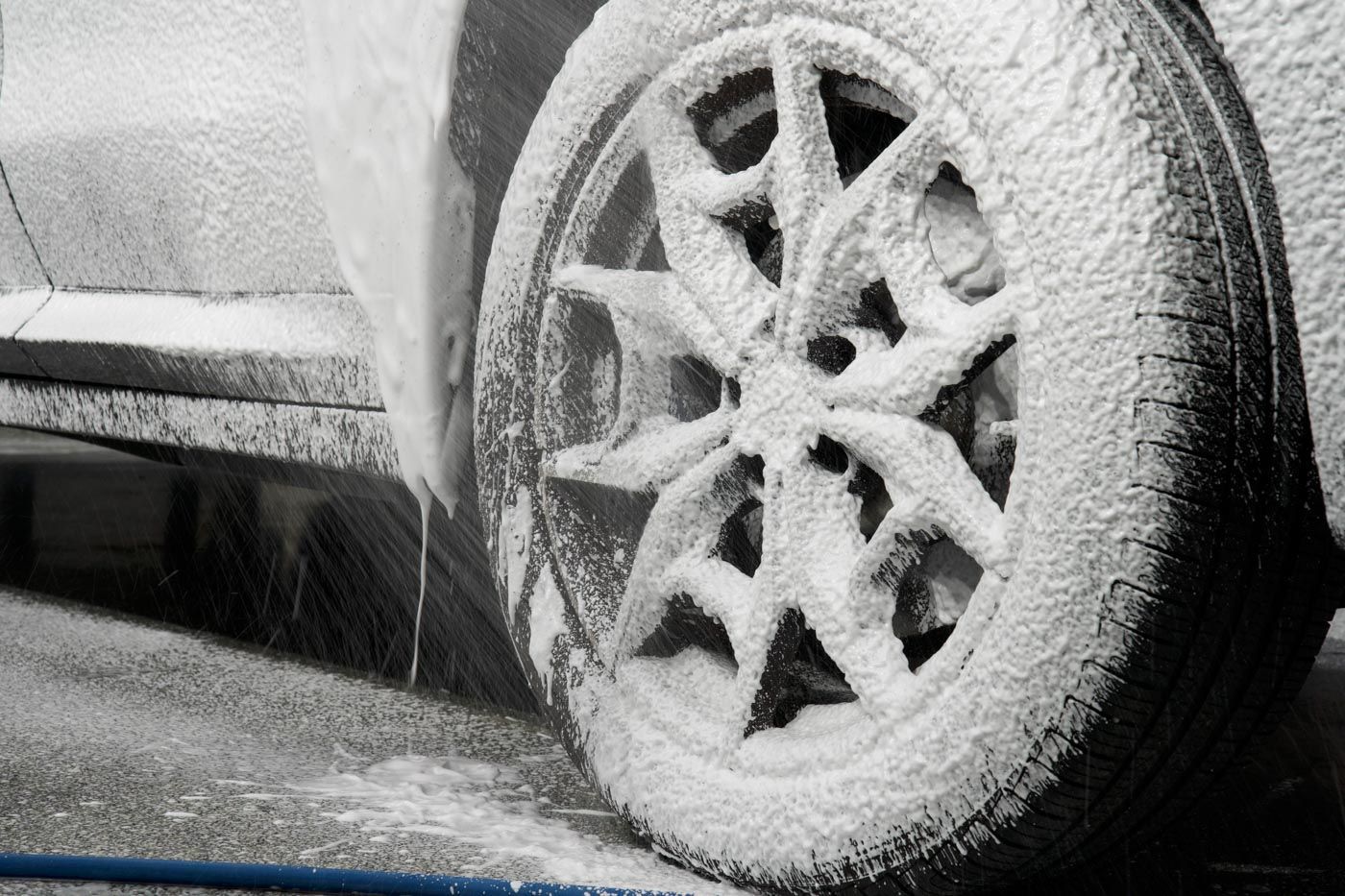 wheel cleaning