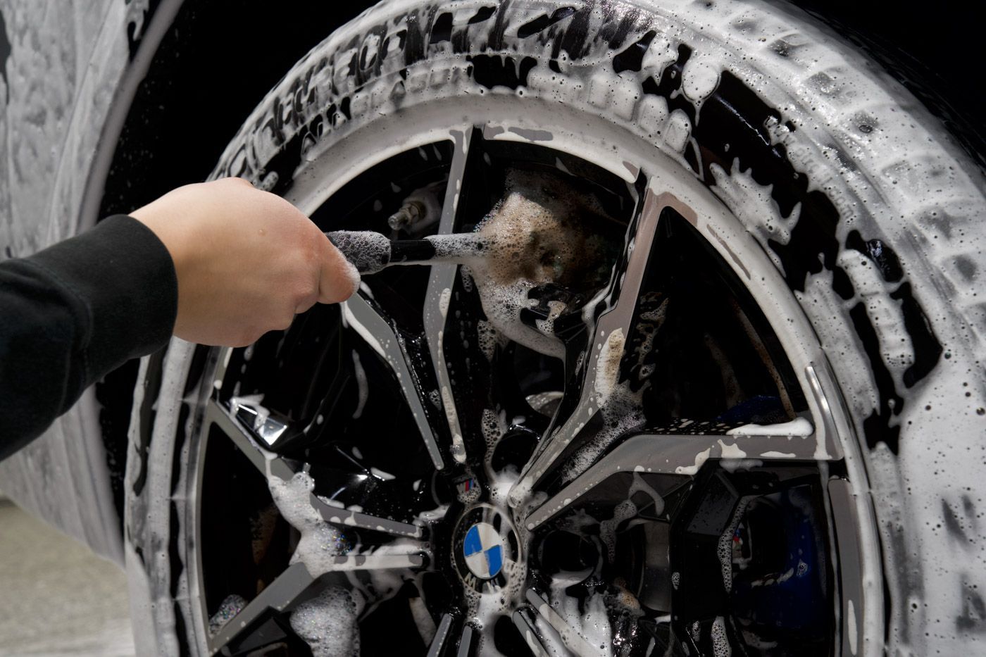 wheel cleaning