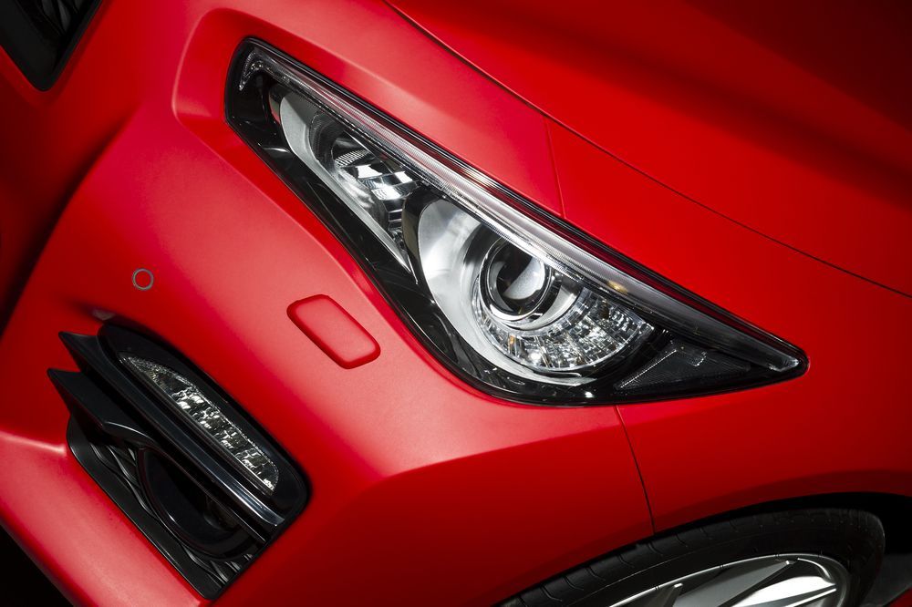 matte paint protection film red