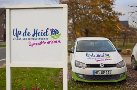 Firmenfahrzeug  Pflegedienst Up de Heid