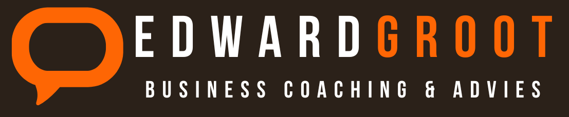 Logo Edward Groot BusinessCoach wit