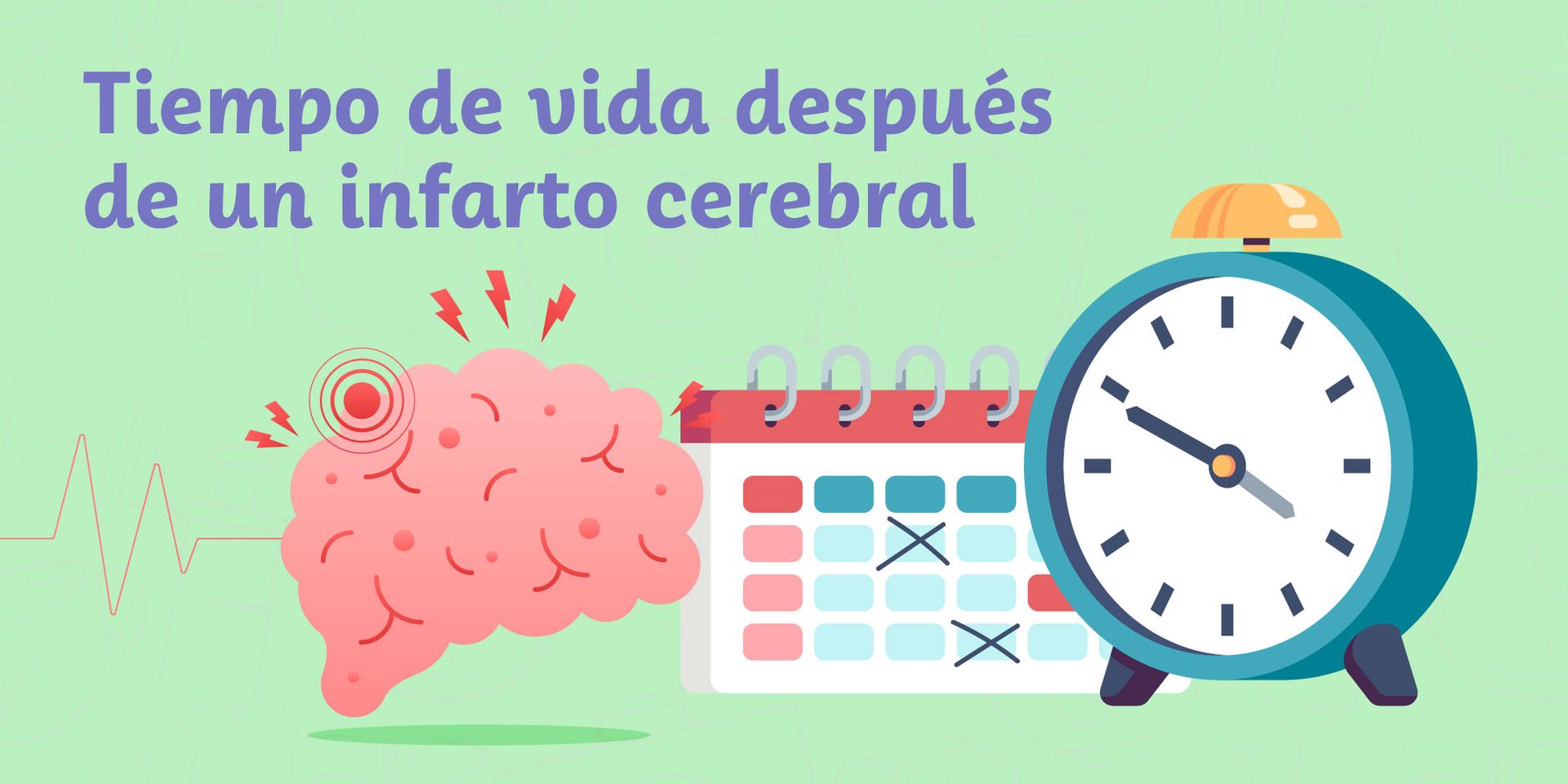 Tiempo de vida después de un infarto cerebral Tiempo de vida después de un infarto cerebral