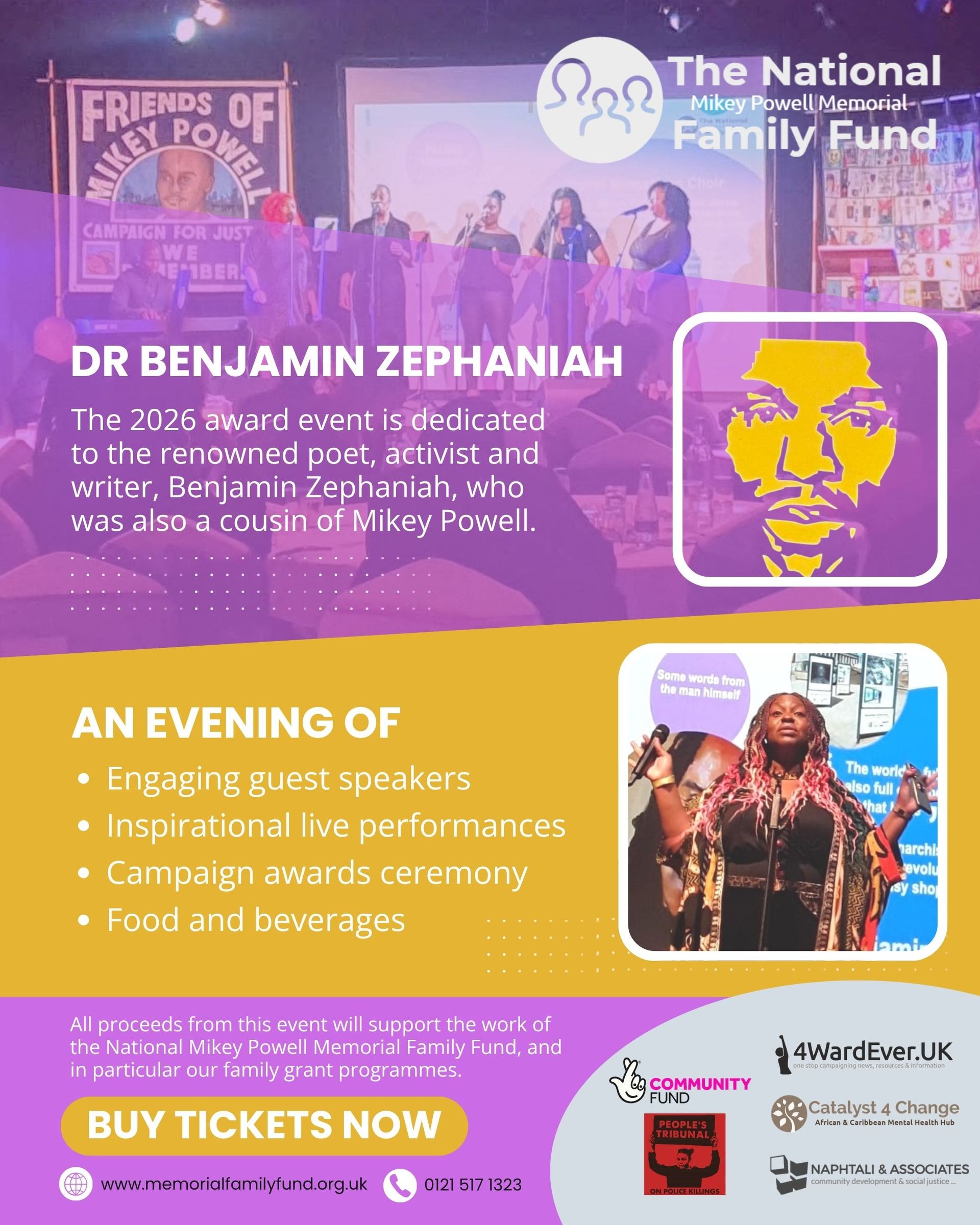 2026 awards gala event flyer