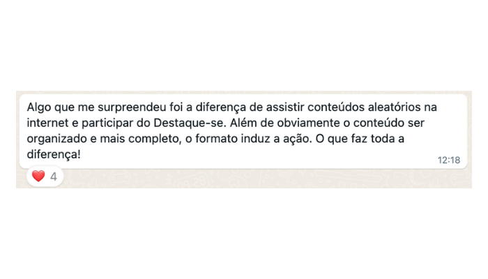 depoimento, quem se veste bem se sente bem