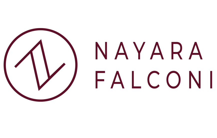 logo tipo Nayara Falconi Consultora de Imagem e Estilo