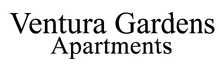 Ventura Gardens Apartments logo with black serif text on a white background