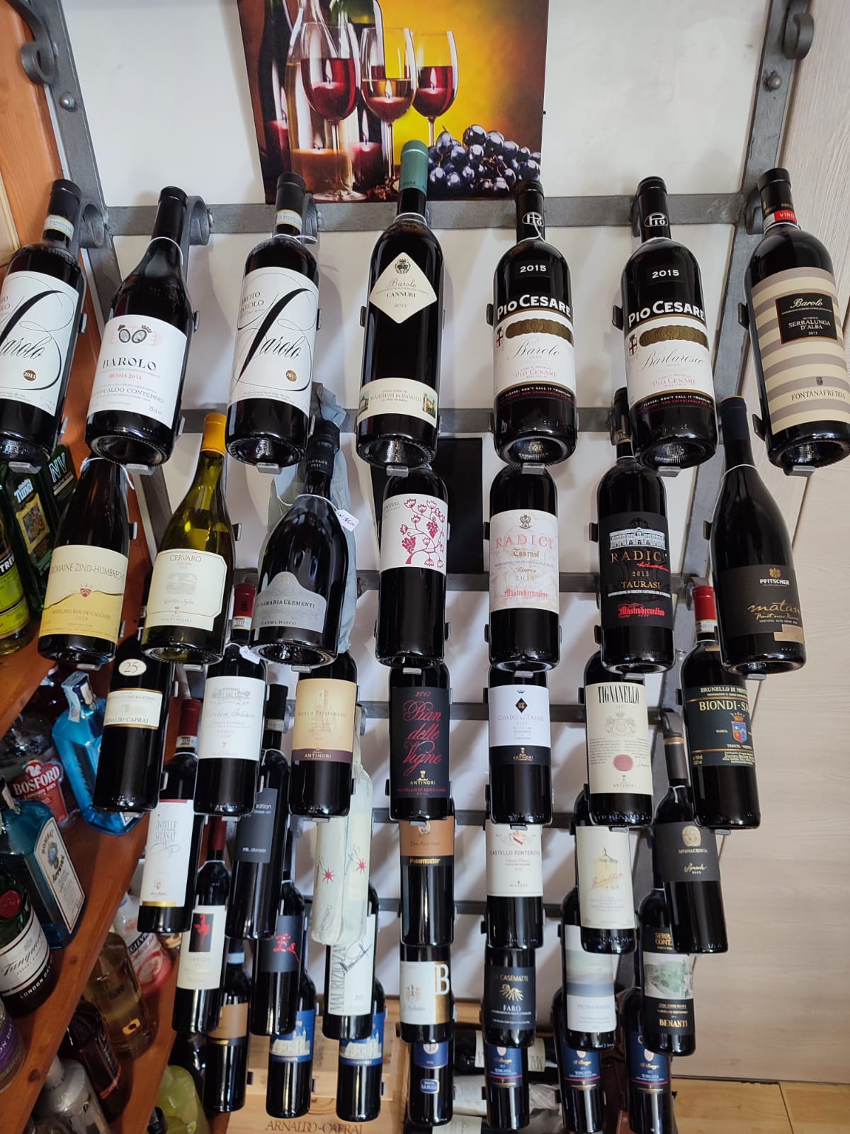 bottiglie di vino