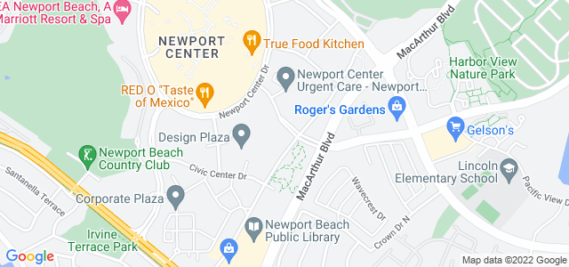 Map of business location