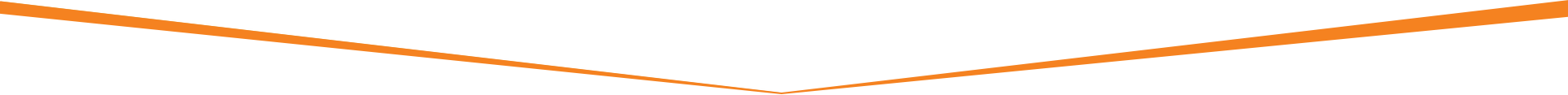Thin orange line graph on a white background with a small rise and dip near the top.