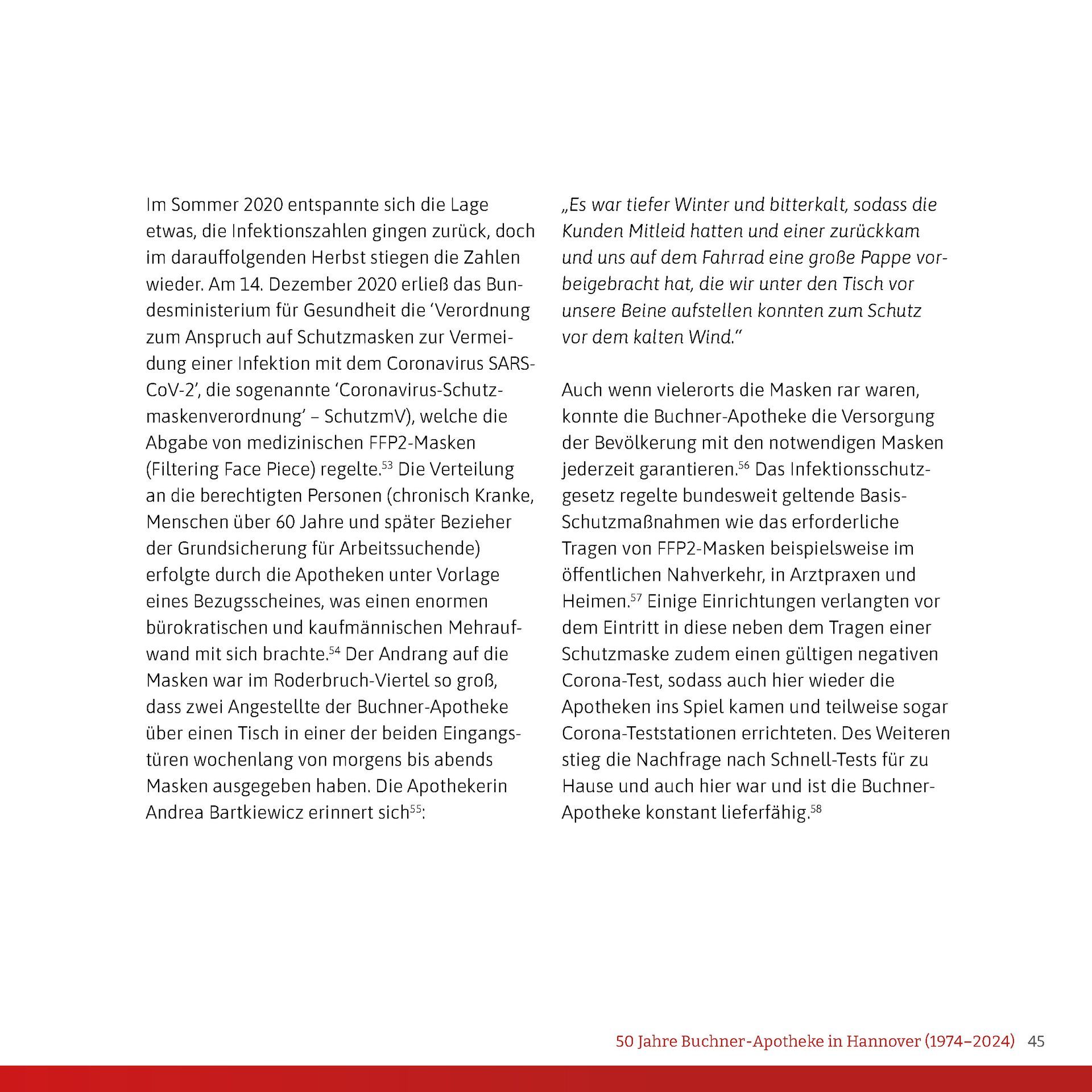 Eine Buchseite mit viel Text.