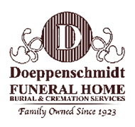 The logo for sample funeral home is shown on a white background.