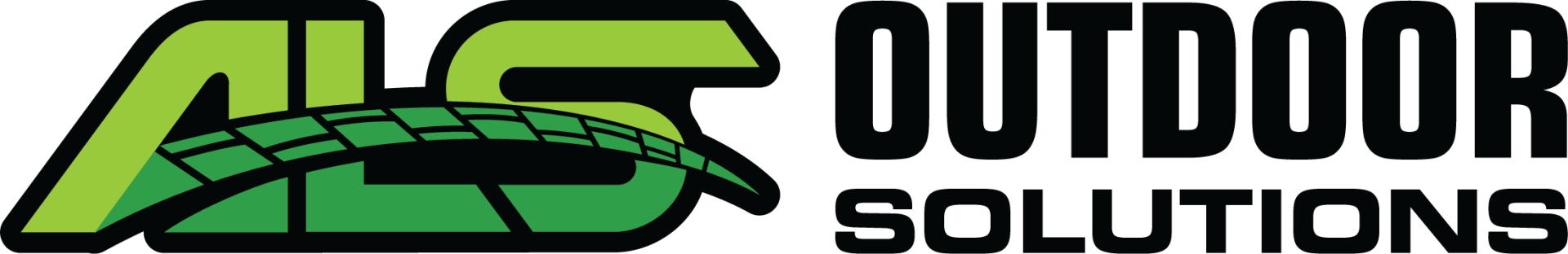A logo for a company called outdoor solutions