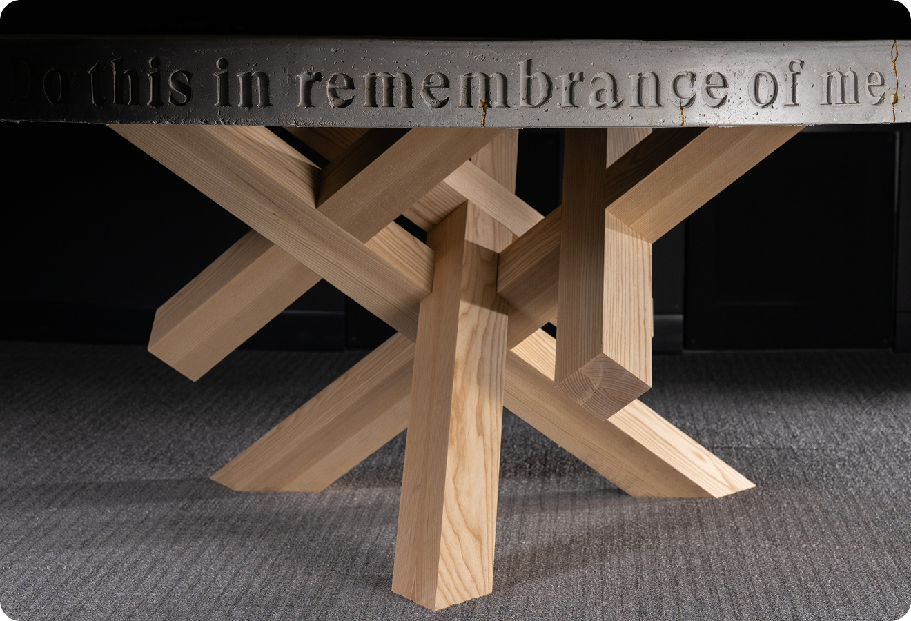 Lords Table Frame The Lord’s Table | Sacred Communion Centerpiece Tulsa