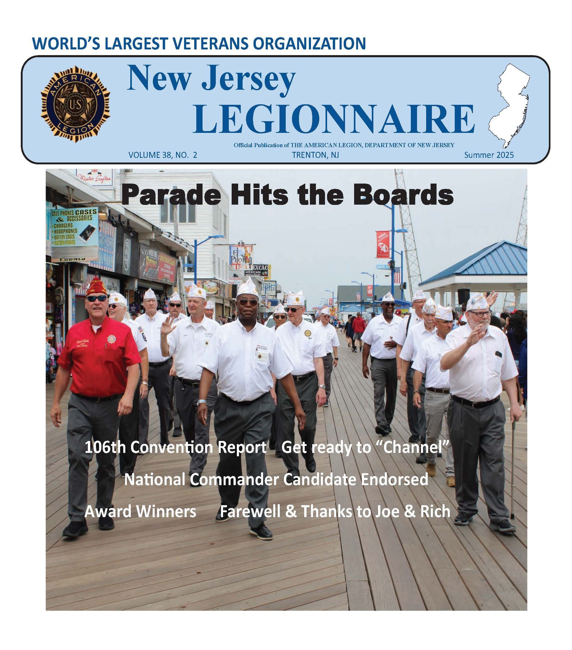 Picture of NJ Legionnaire coverpage