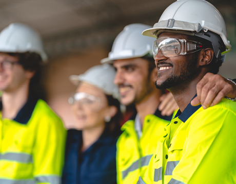 Hatrix Workers Smiling