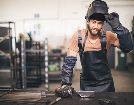 Smiling Hatrix Welder