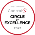 Control4 Circle of Excellence 2022 Award Logo