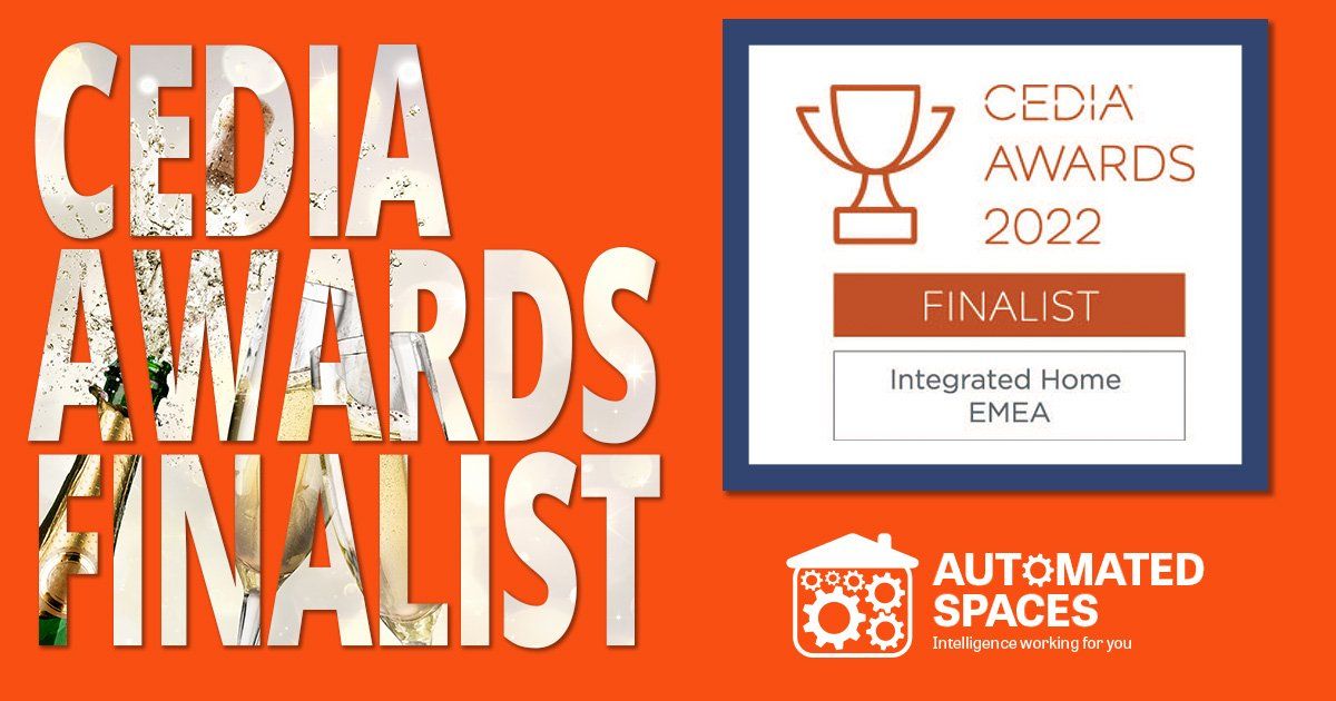 Photograph of CEDIA Awards 2022 Finalist Integrated Home Logo