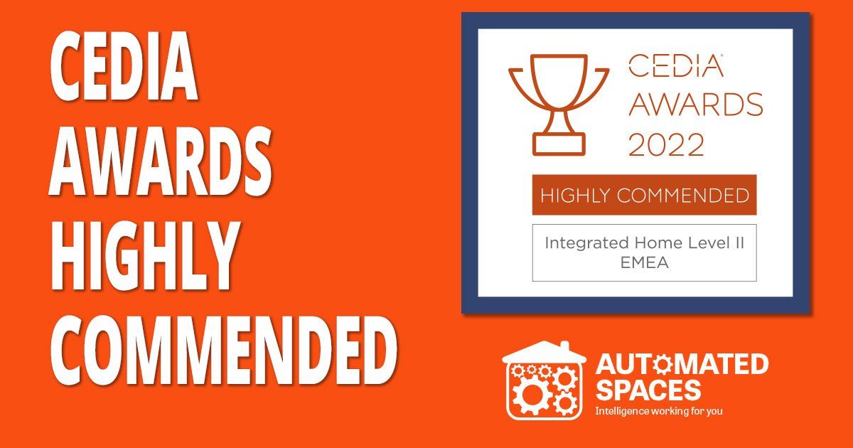 Photograph of CEDIA Awards 2022 Finalist Integrated Home Logo