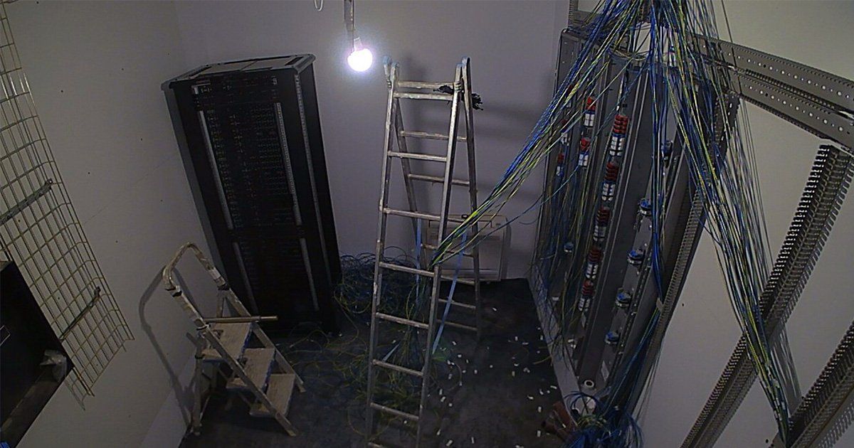 Installation of Control4 centralised lighting panels