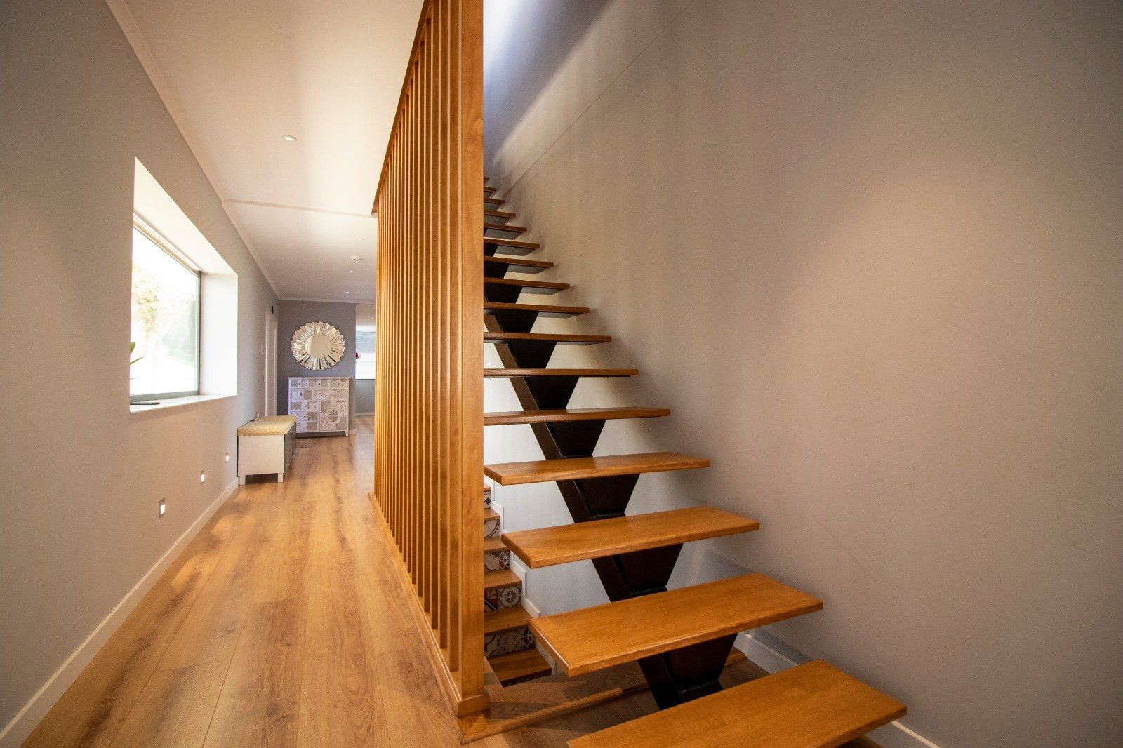 Photograph of Entrance hall & stairs to 1st floor