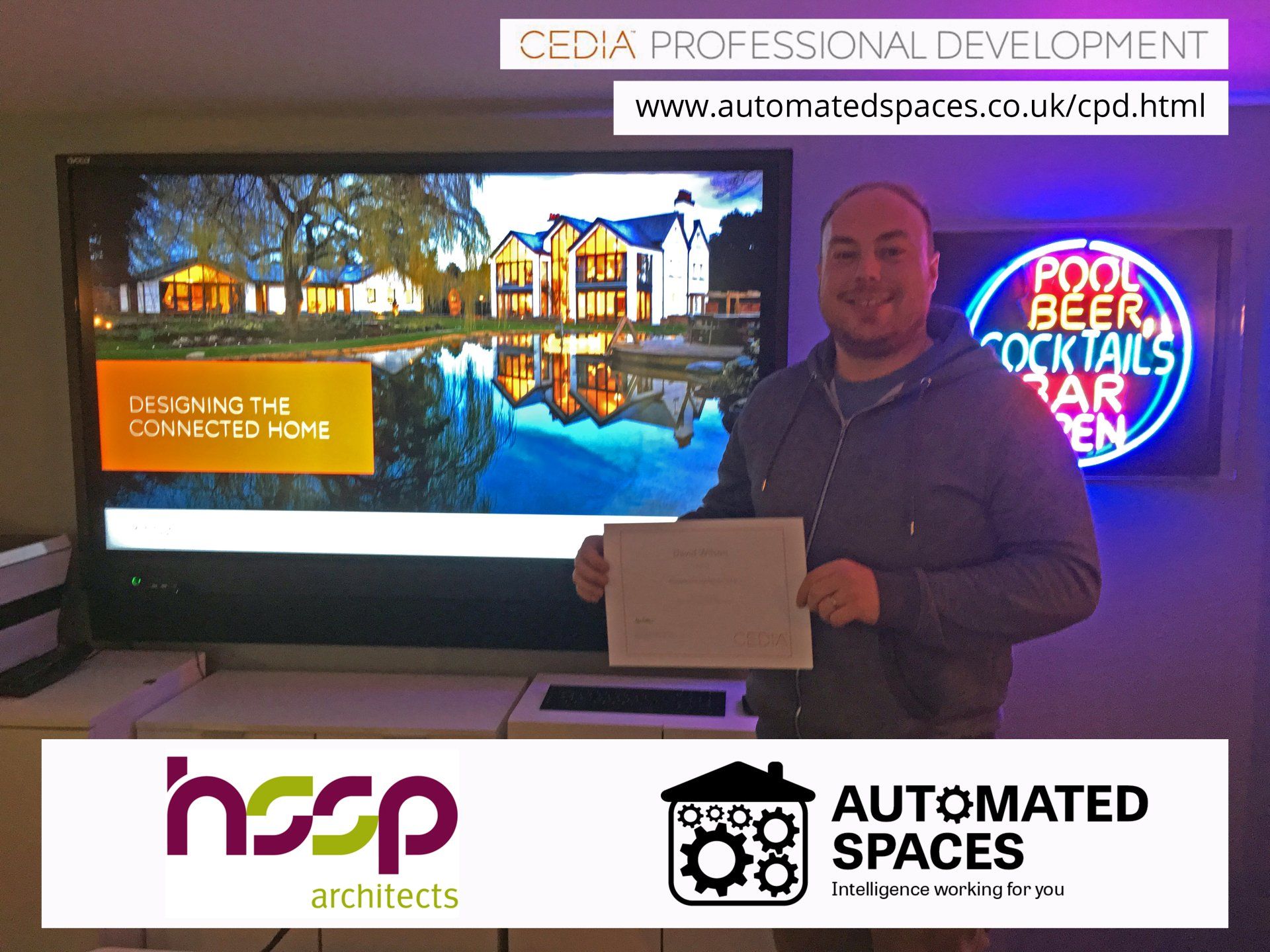 Photograph of HSSP Architects attending a CPD at Automated Spaces