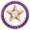 The prairie view a & m foundation logo is a purple circle with a star in the center.