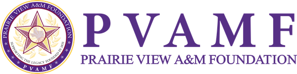 A logo for the prairie view a & m foundation