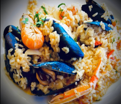risotto alla pescatora
