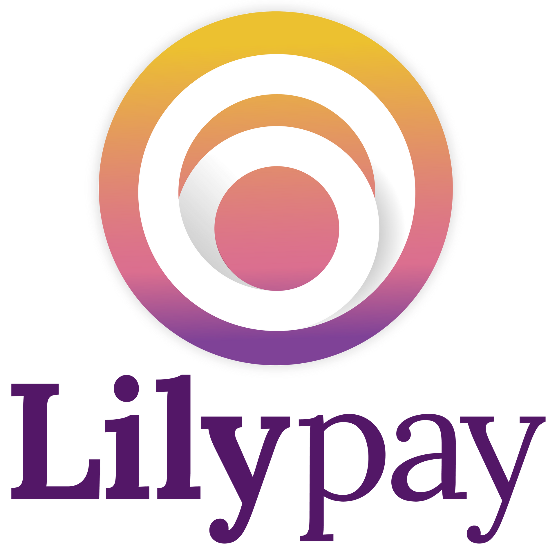 Lilypay logo with purple and pink circular icon above the word “Lilypay”