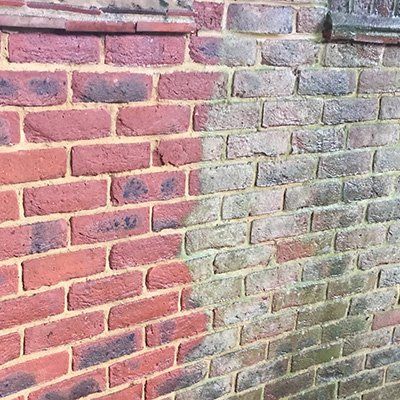 Softwash reinigen van gevel