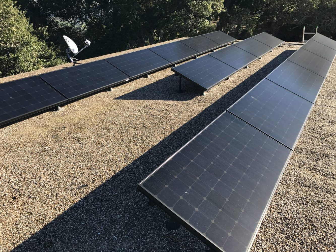 Zonnepanelen reinigen op plat dak of hellend dak dan denk je aan proper en co